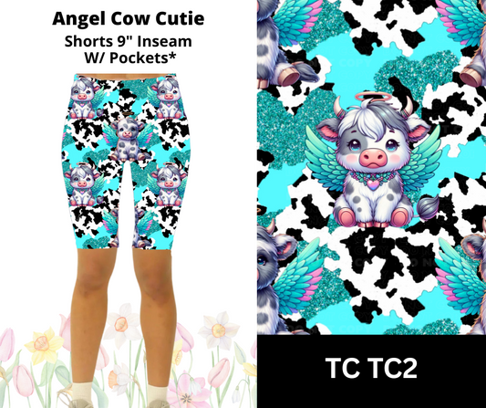 Angel Cow Cutie Jamaica Shorts w/ Pockets