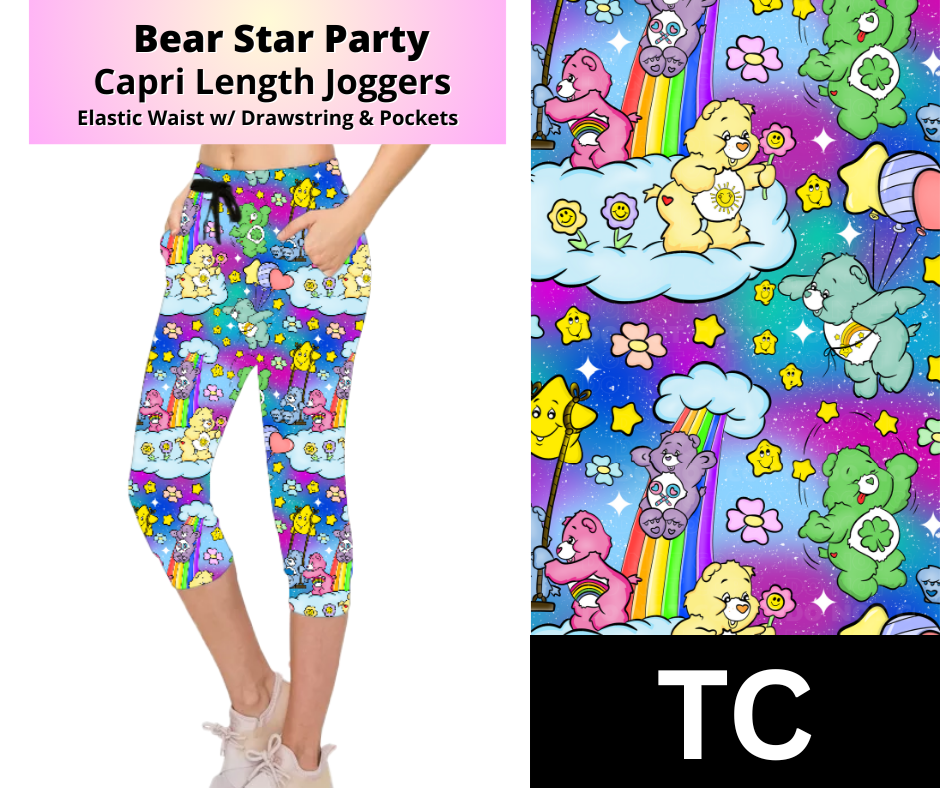 Bear Star Party Jogger Capri
