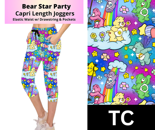 Bear Star Party Jogger Capri