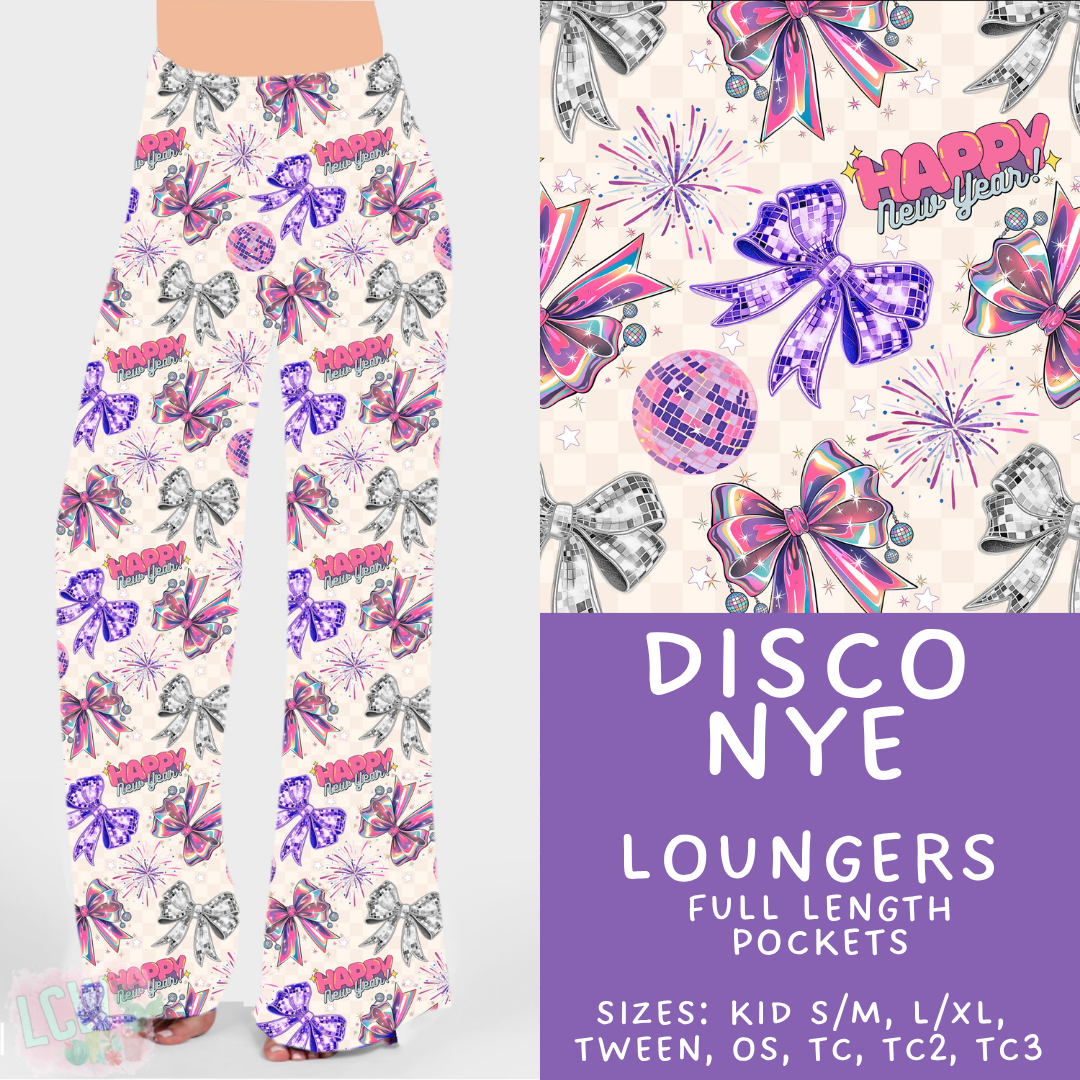 Batch #446 - New Year's Eve 2 - Closes 11/5 - ETA mid Dec - Disco NYE Loungers