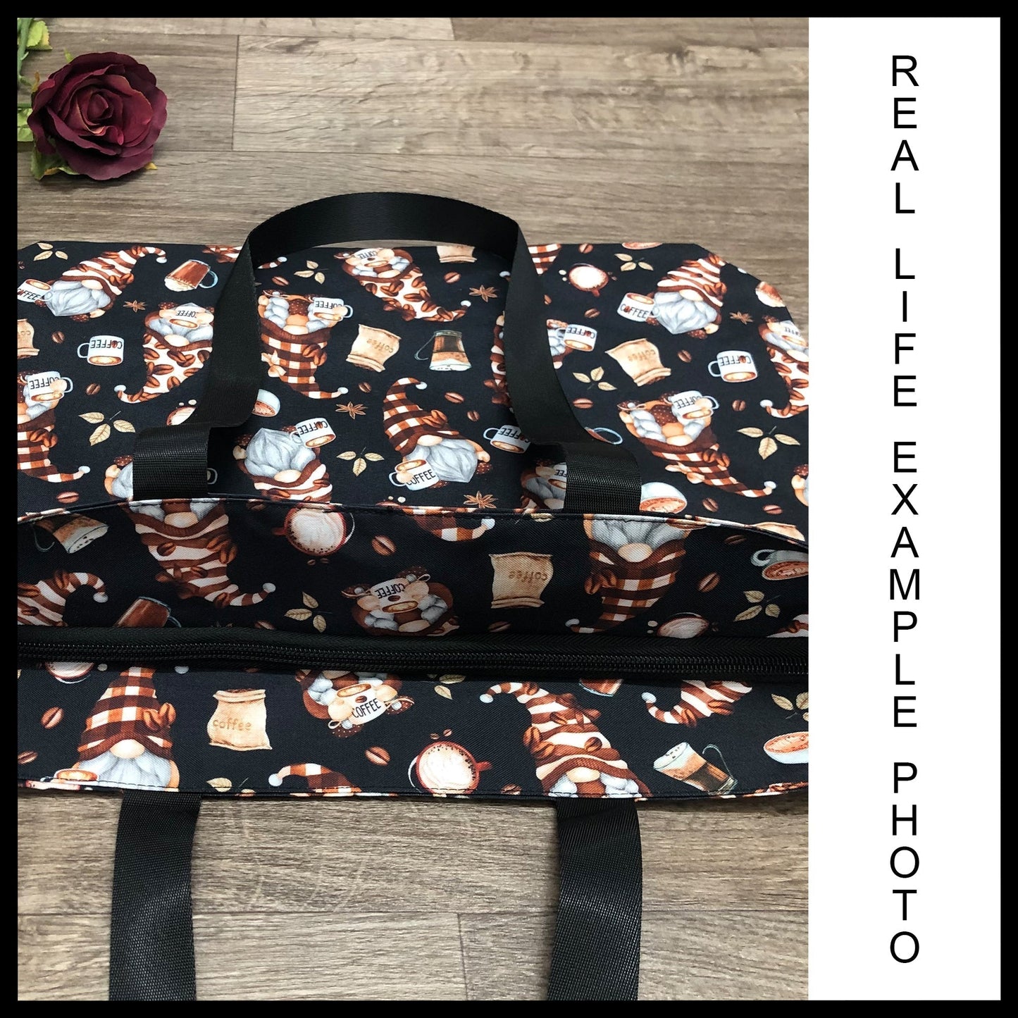 RTS - Phantom Roses Tote Bag