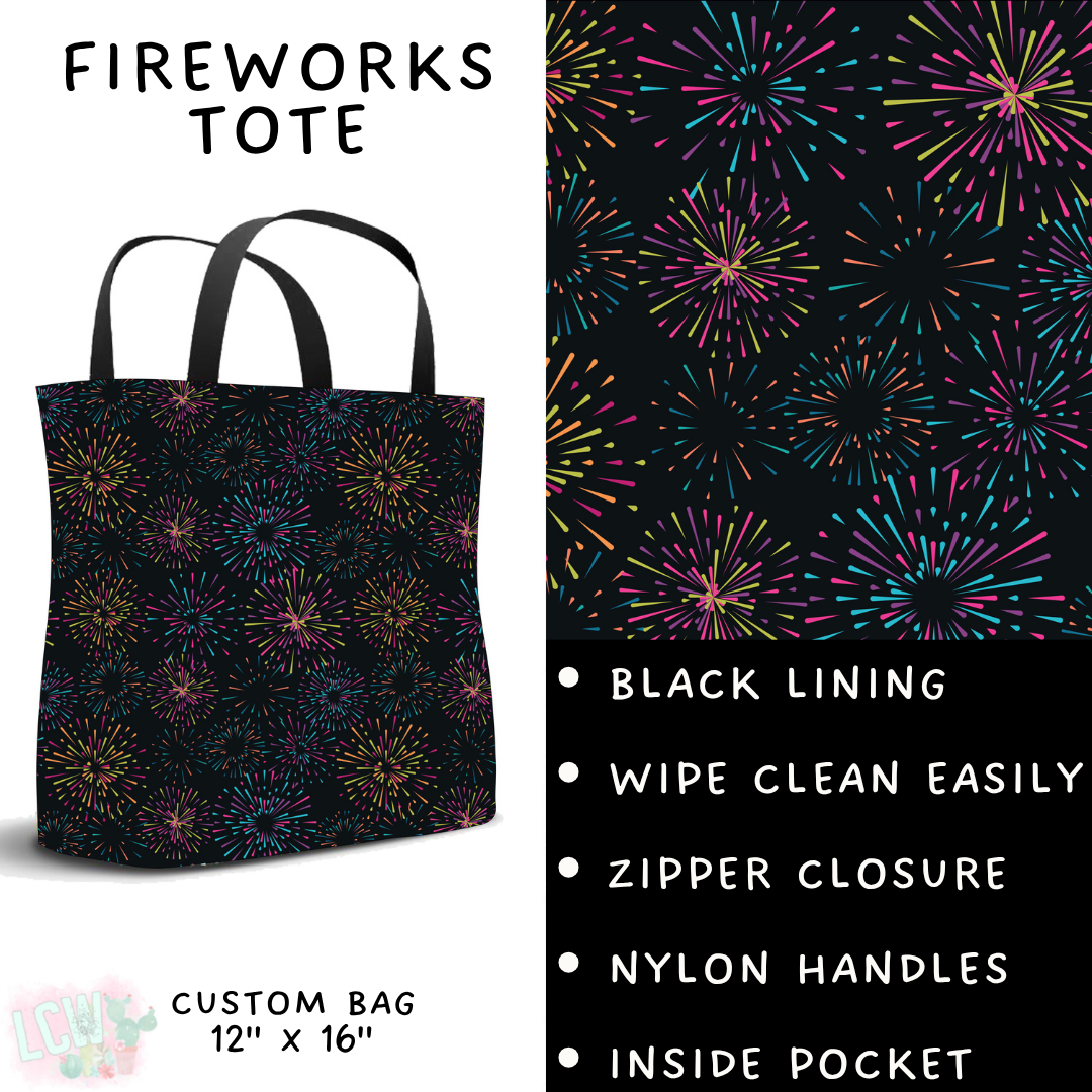 Batch #446 - New Year's Eve 2 - Closes 11/5 - ETA mid Dec - Fireworks Tote