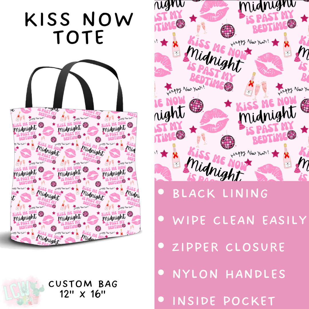 Batch #446 - New Year's Eve 2 - Closes 11/5 - ETA mid Dec - Kiss Now Tote