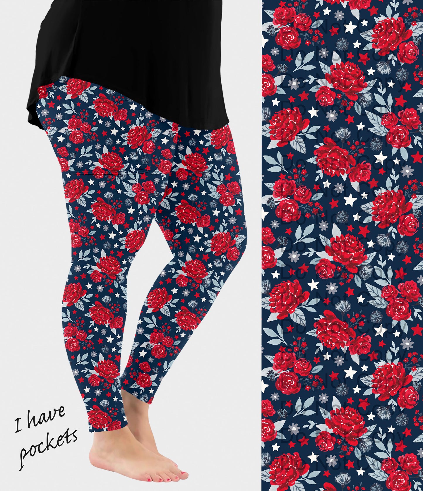 RTS - Liberty Floral Leggings w/ Pockets