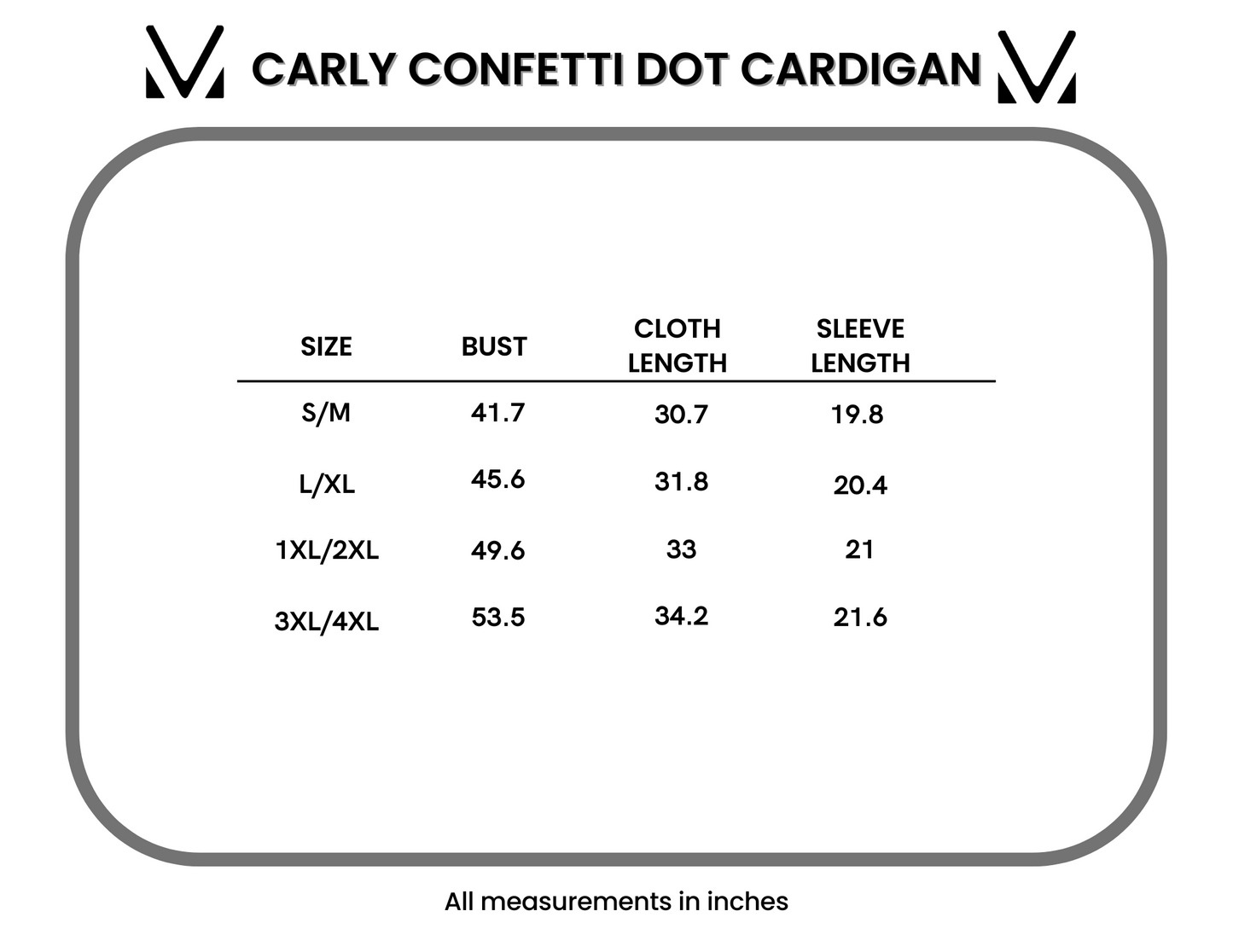 IN STOCK Carly Confetti Dot Cardigan - Lavender FINAL SALE
