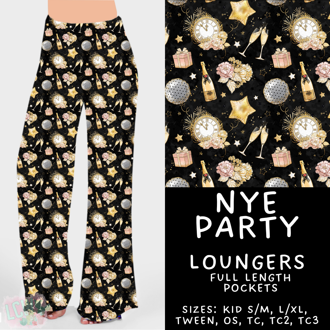 Batch #446 - New Year's Eve 2 - Closes 11/5 - ETA mid Dec - NYE Party Loungers
