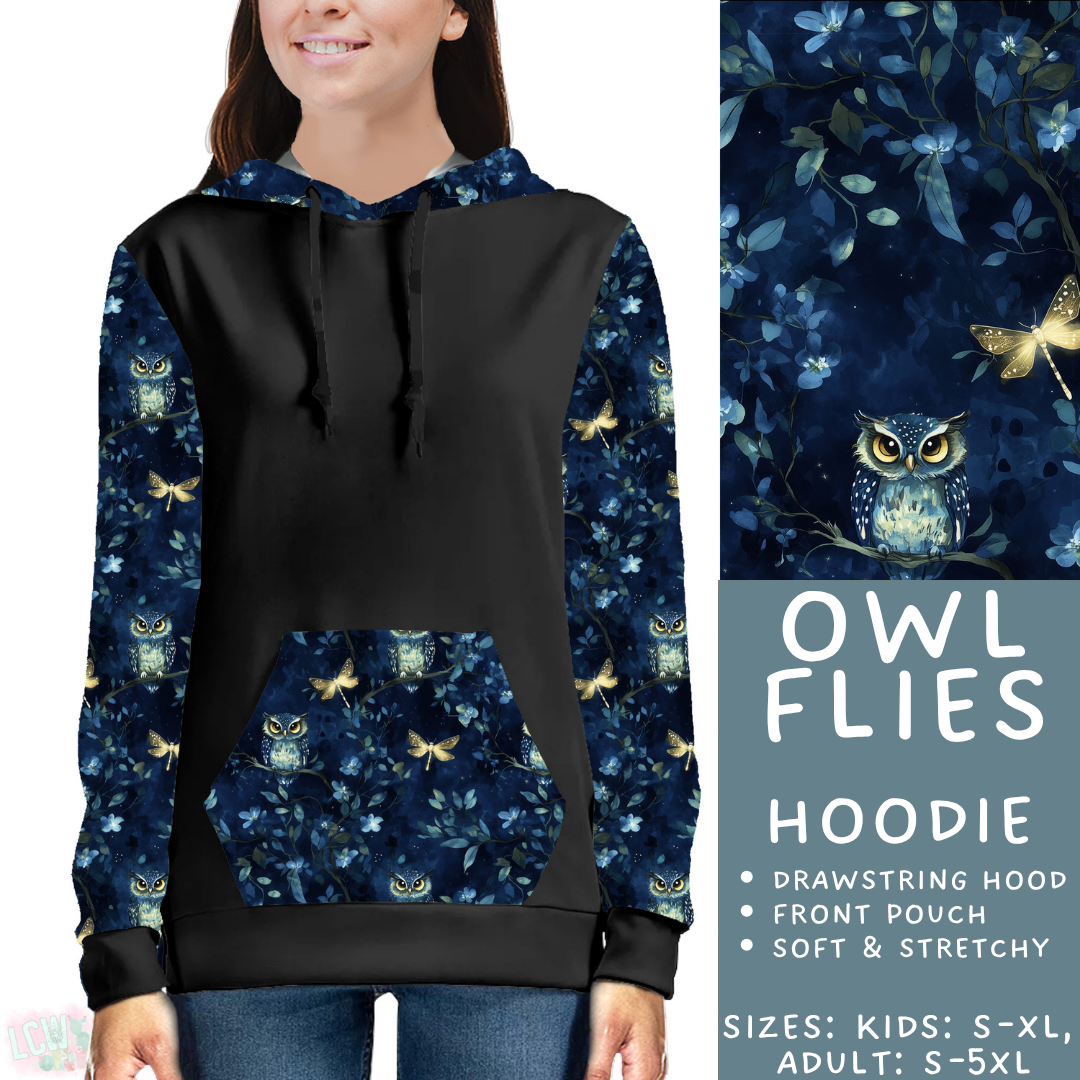 Batch #445 - Fun Run 16 - Closed 11/10 - ETA late Dec - Owl Flies Hoodie