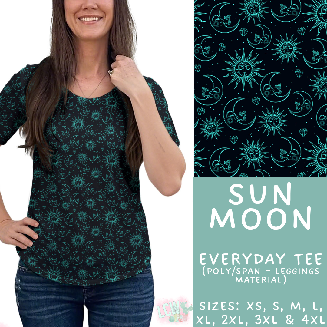 Batch #445 - Fun Run 16 - Closed 11/10 - ETA late Dec - Sun Moon Everyday Tee