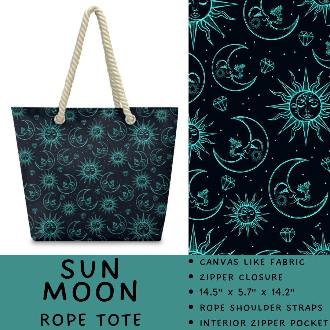 Batch #447 - The Rope Tote - Closes 11/13 - ETA late Dec - Sun Moon Rope Tote