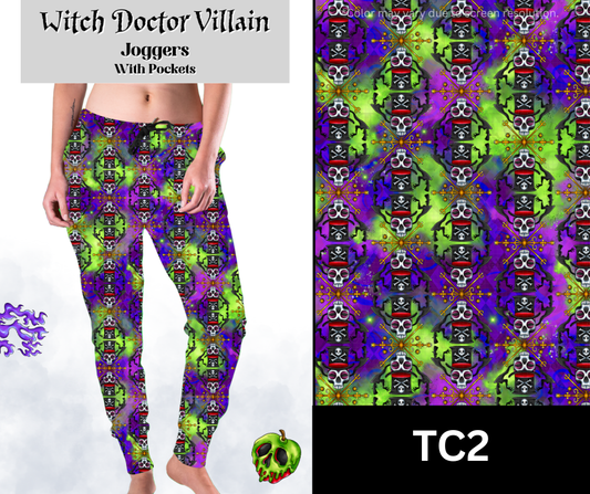 Witch Doctor Villain Joggers