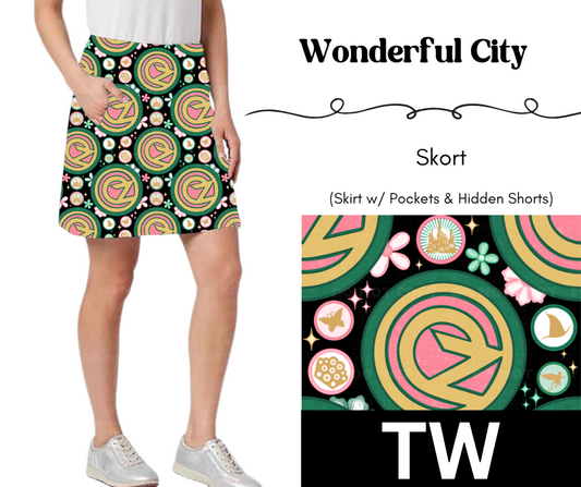 Wonderful City Skort