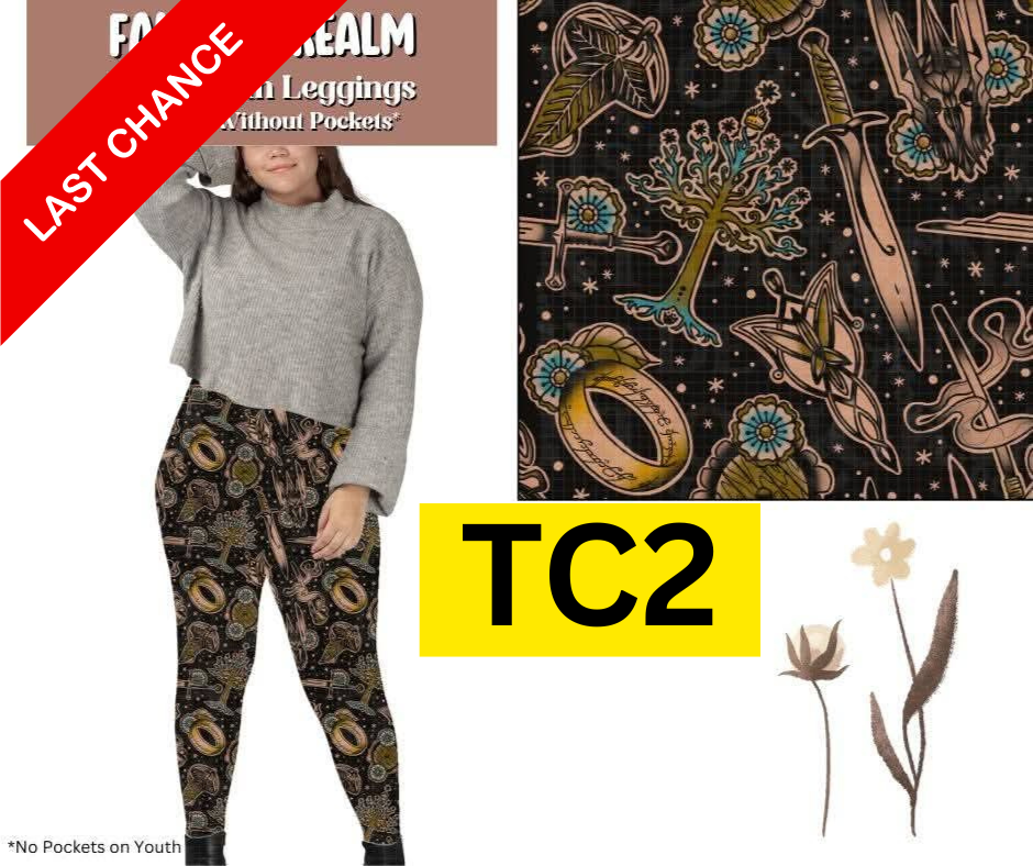 Fantasy Realm Full Length Leggings w/ Pockets