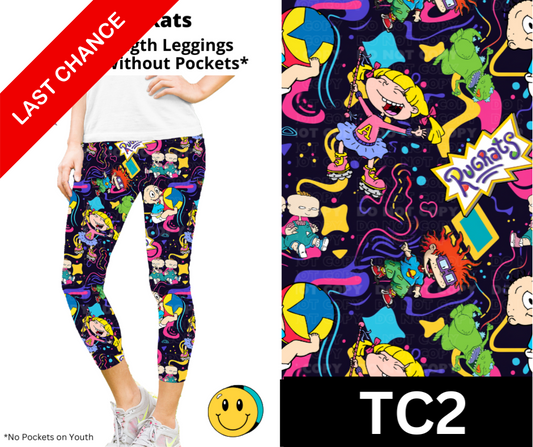 Baby Rats Capri Length Leggings w/ Pockets