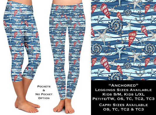 Anchored - Leggings & Capris