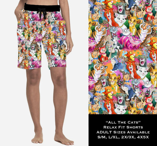 All the Cats Relaxed Fit Shorts