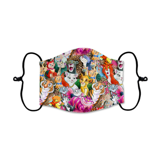 All The Cats - Face Mask