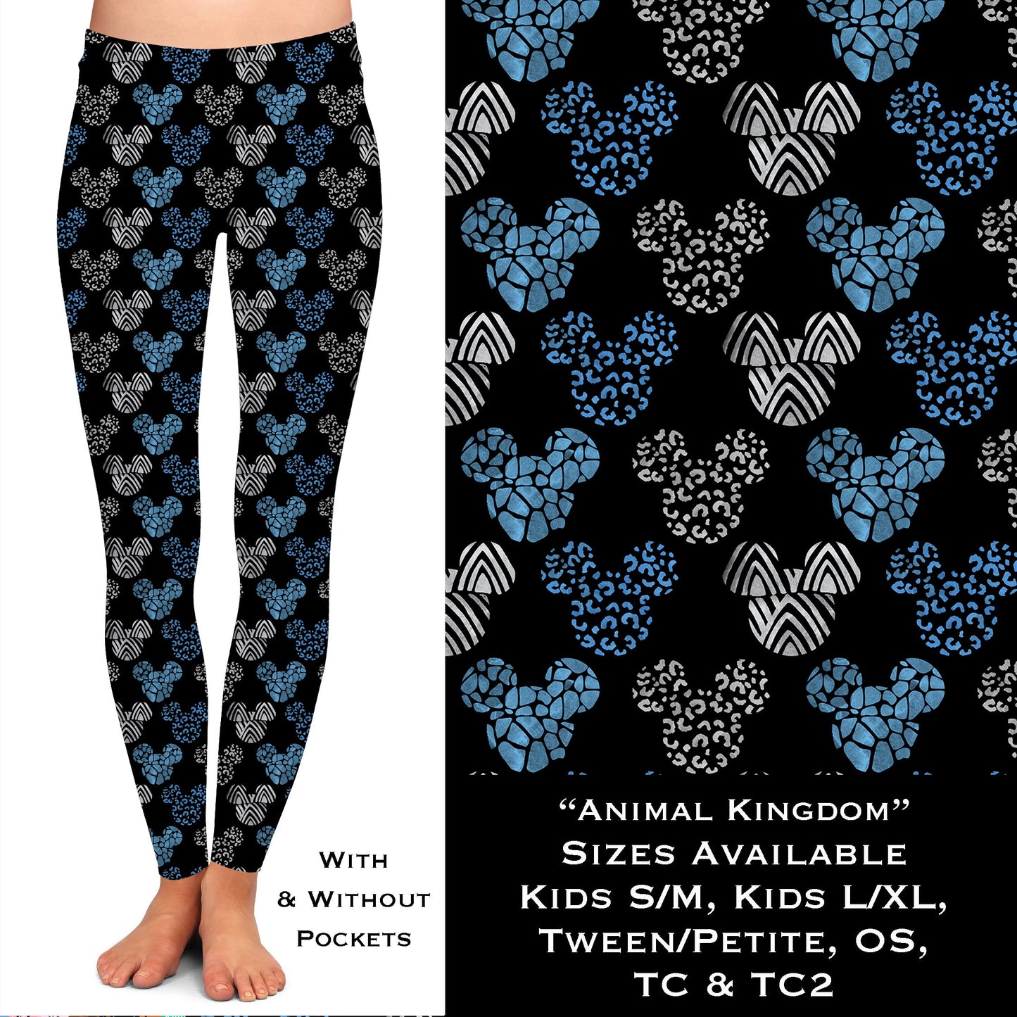 Animal Kingdom - Leggings & Capris
