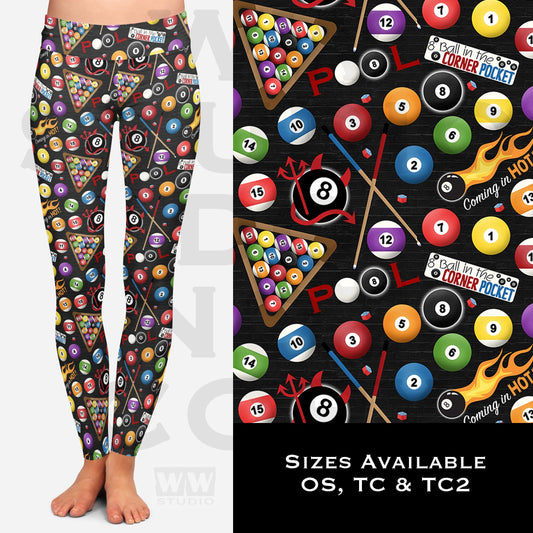 Billiards - Leggings & Capris
