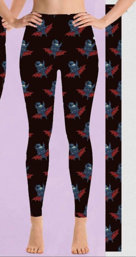 Batty Dream Leggings w/pockets Wholesale