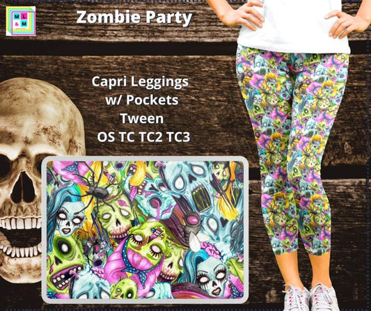 Zombie Party Capris