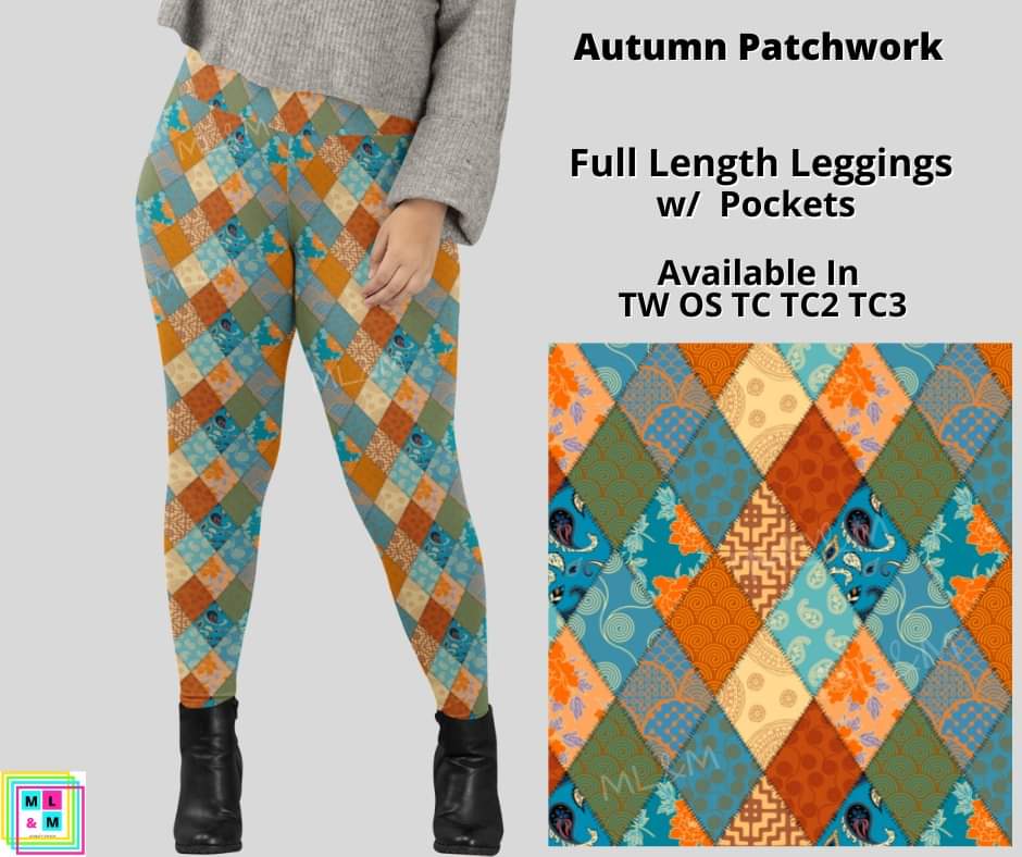 Autumn Patchwork Full Length w/ Pockets