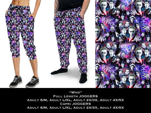 Who - Full & Capri Joggers