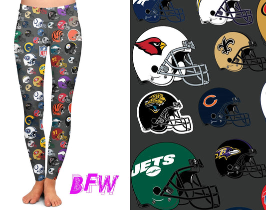 All teams football Leggings