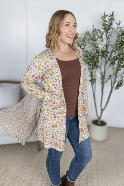 IN STOCK Classic Cardigan - Fall Vintage Floral