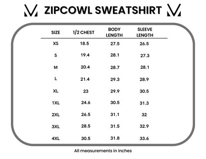 IN STOCK Zoey ZipCowl Sweatshirt - I Put A Spell On You and Black FINAL SALE