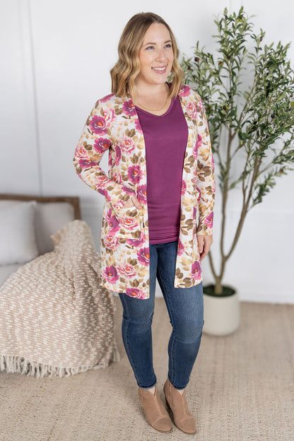 IN STOCK Classic Cardigan - Autumn Blossom