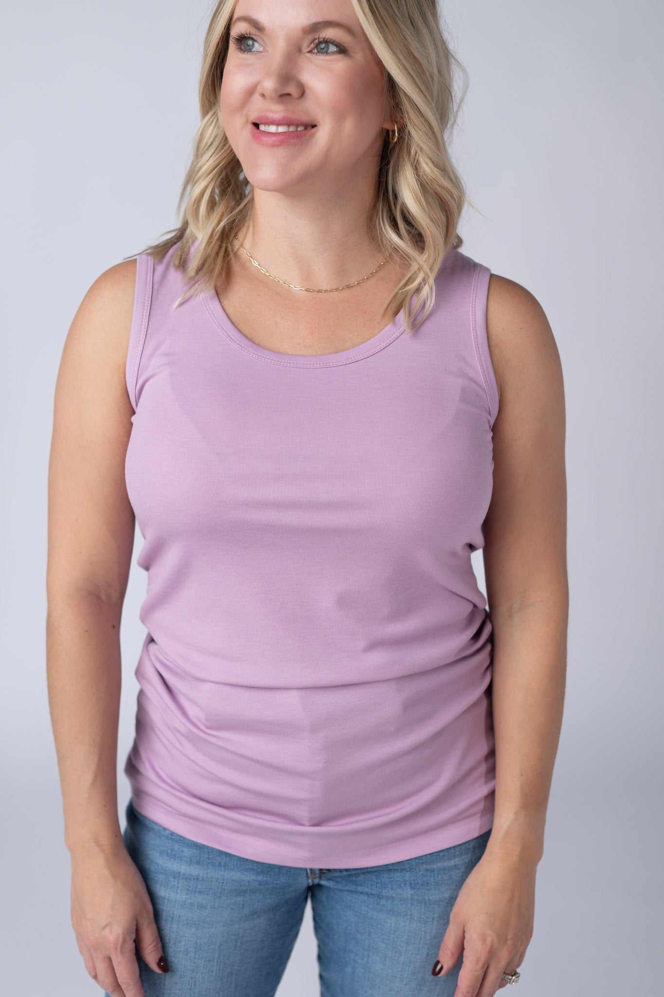 IN STOCK Ava Tank - Lilac FINAL SALE