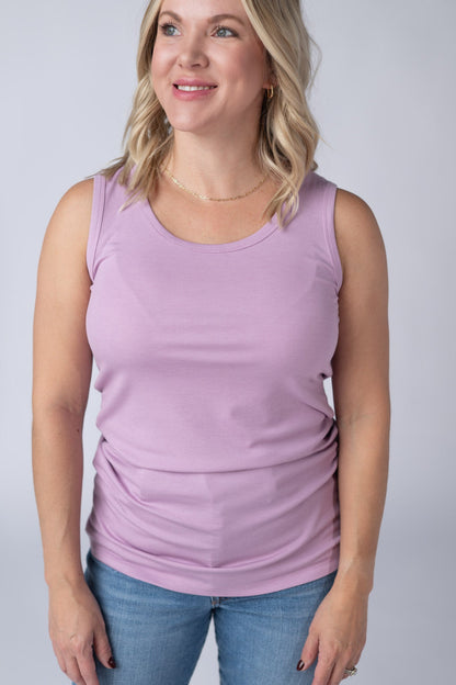 IN STOCK Ava Tank - Lilac FINAL SALE