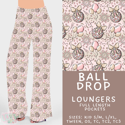 Batch #446 - New Year's Eve 2 - Closes 11/5 - ETA mid Dec - Ball Drop Loungers