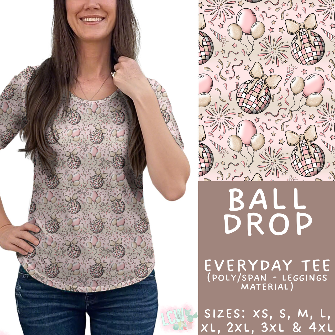 Batch #446 - New Year's Eve 2 - Closes 11/5 - ETA mid Dec - Ball Drop Everyday Tee