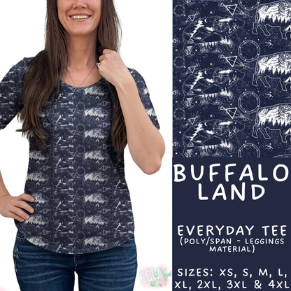 Batch #445 - Fun Run 16 - Closed 11/10 - ETA late Dec - Buffalo Land Everyday Tee