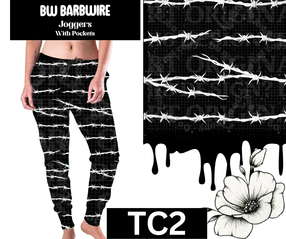 BW Barbwire Joggers