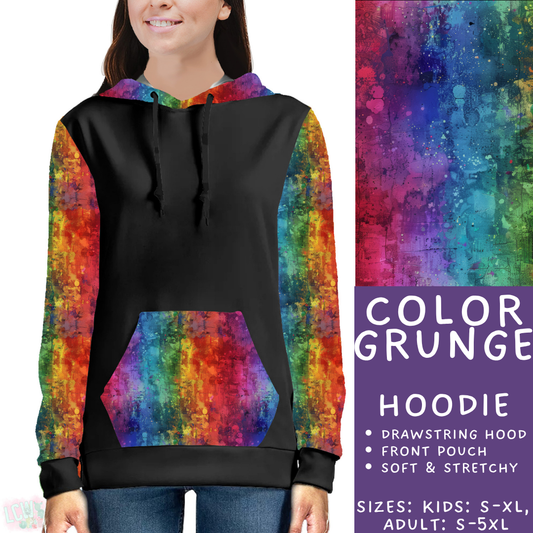 Batch #441 - Color Grunge - Closes 11/3 - ETA mid Dec - Color Grunge Hoodie