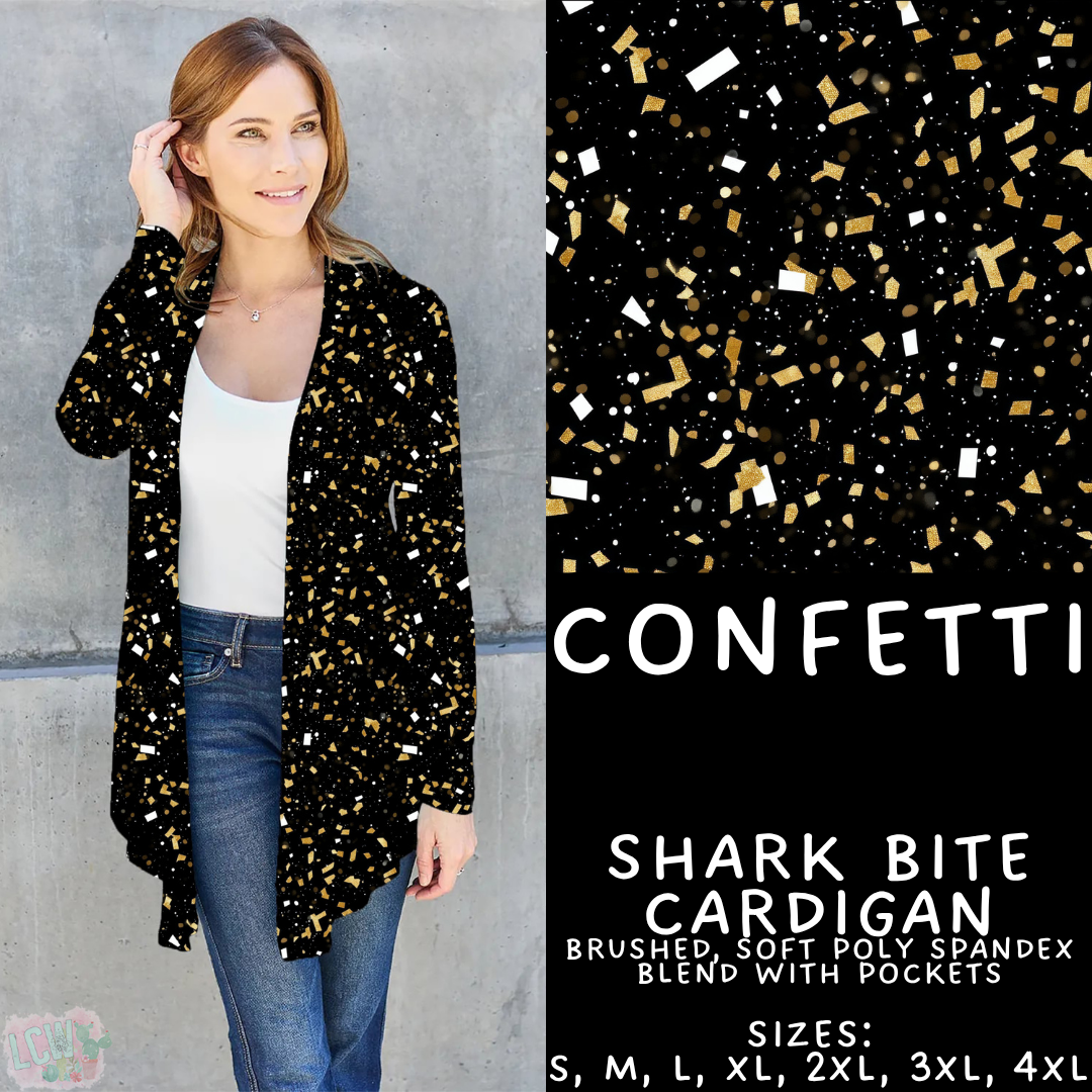 Batch #446 - New Year's Eve 2 - Closes 11/5 - ETA mid Dec - Confetti Cardigan