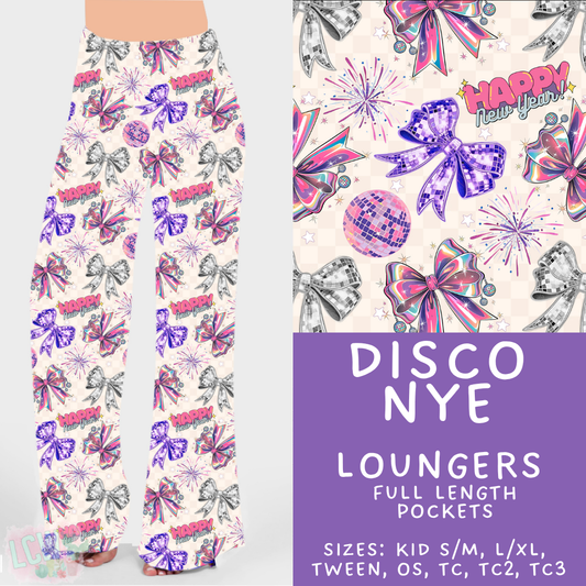 Batch #446 - New Year's Eve 2 - Closes 11/5 - ETA mid Dec - Disco NYE Loungers
