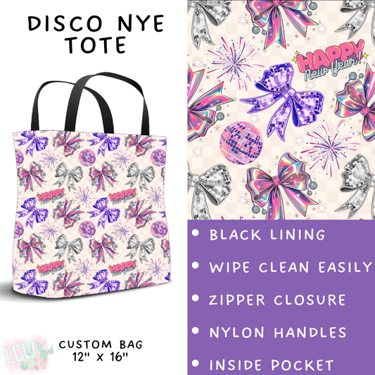 Batch #446 - New Year's Eve 2 - Closes 11/5 - ETA mid Dec - Disco NYE Tote