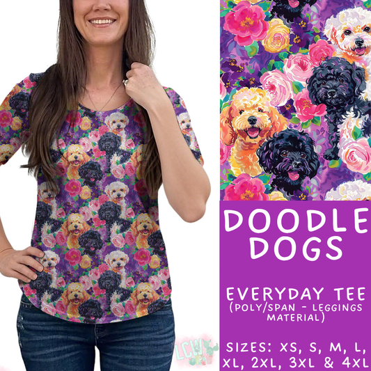 Batch #443 - September Request Run - Closes 11/6 - ETA mid/late Dec - Doodle Dogs Everyday Tee