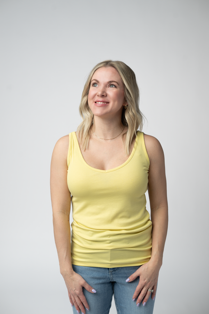 IN STOCK Kennedy Tank - Lemon