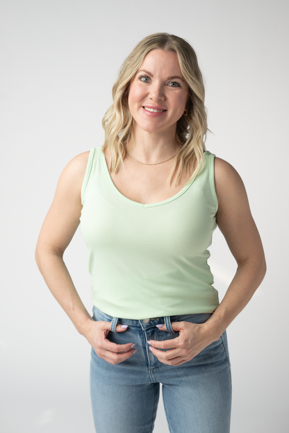 IN STOCK Kennedy Tank - Lime