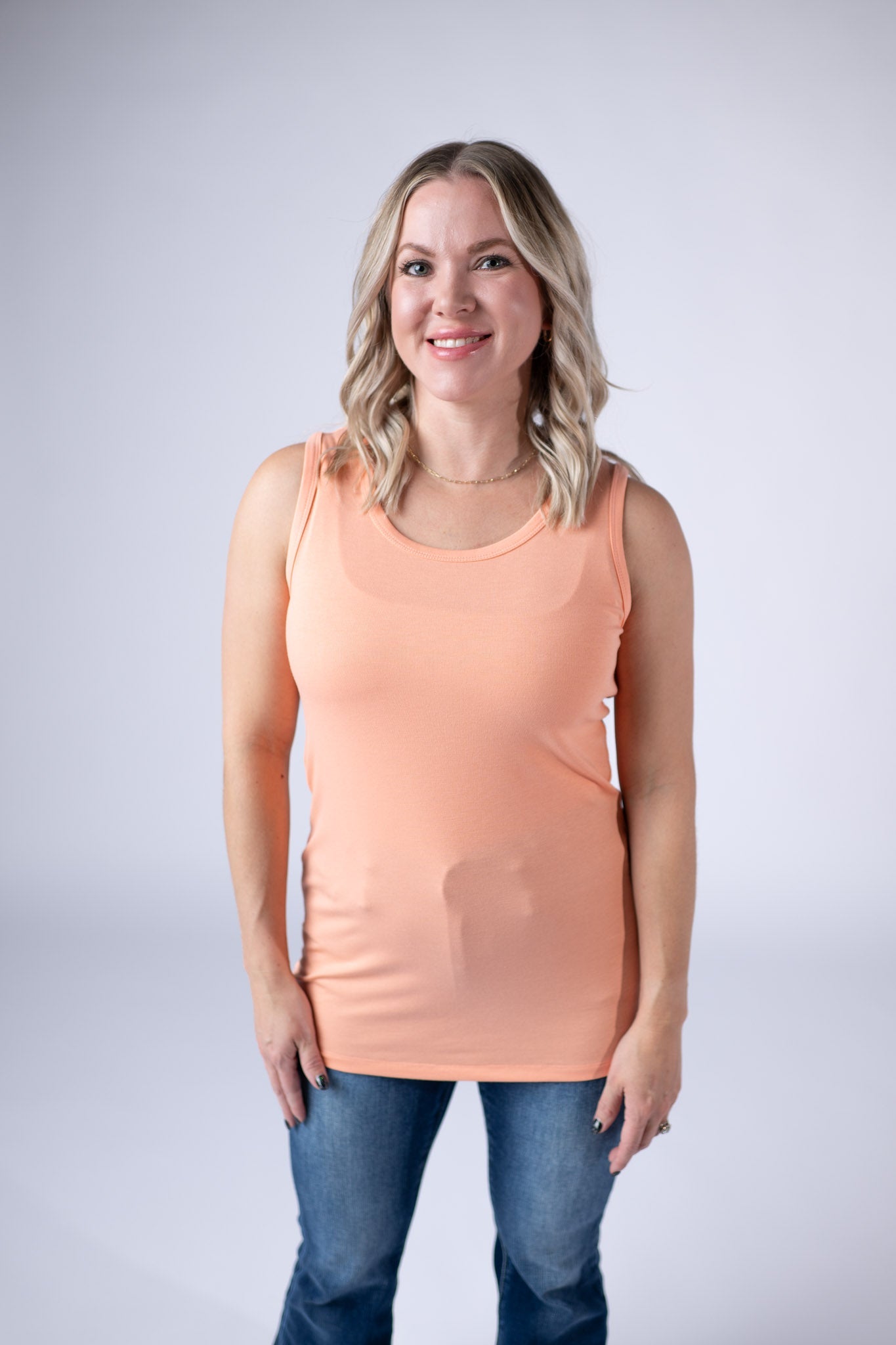IN STOCK Ava Tank - Melon FINAL SALE