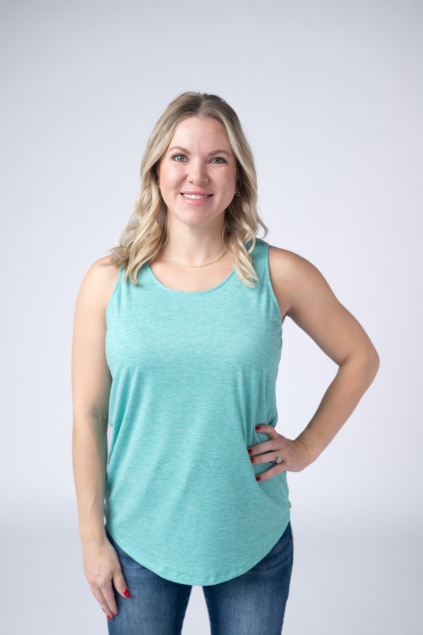 IN STOCK Tiffany Tank - Bermuda FINAL SALE