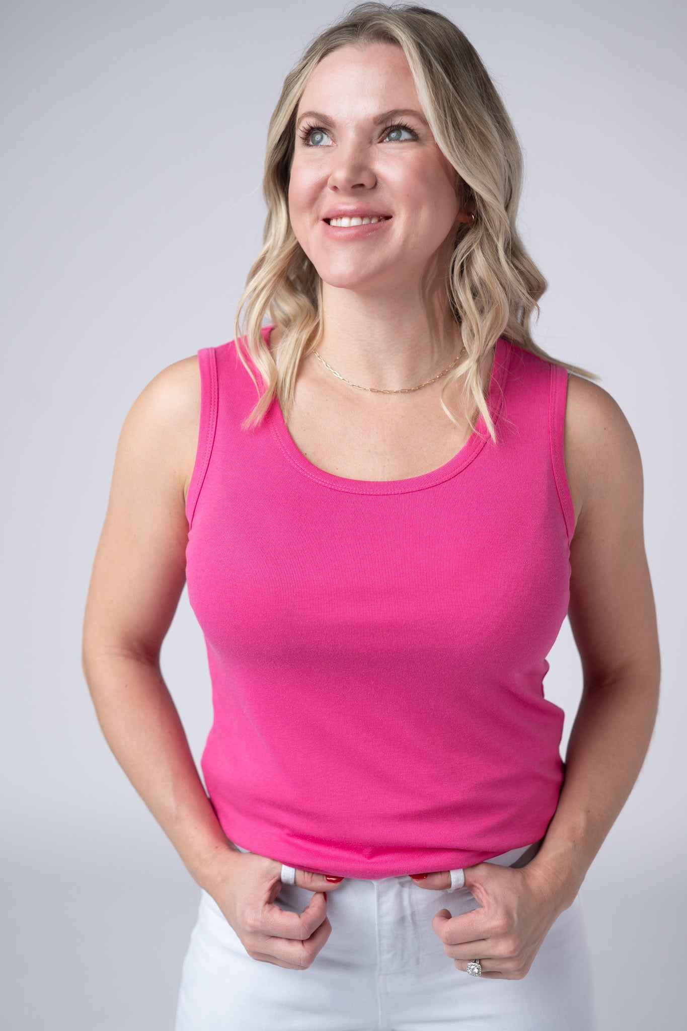 IN STOCK Ava Tank - Hot Pink FINAL SALE
