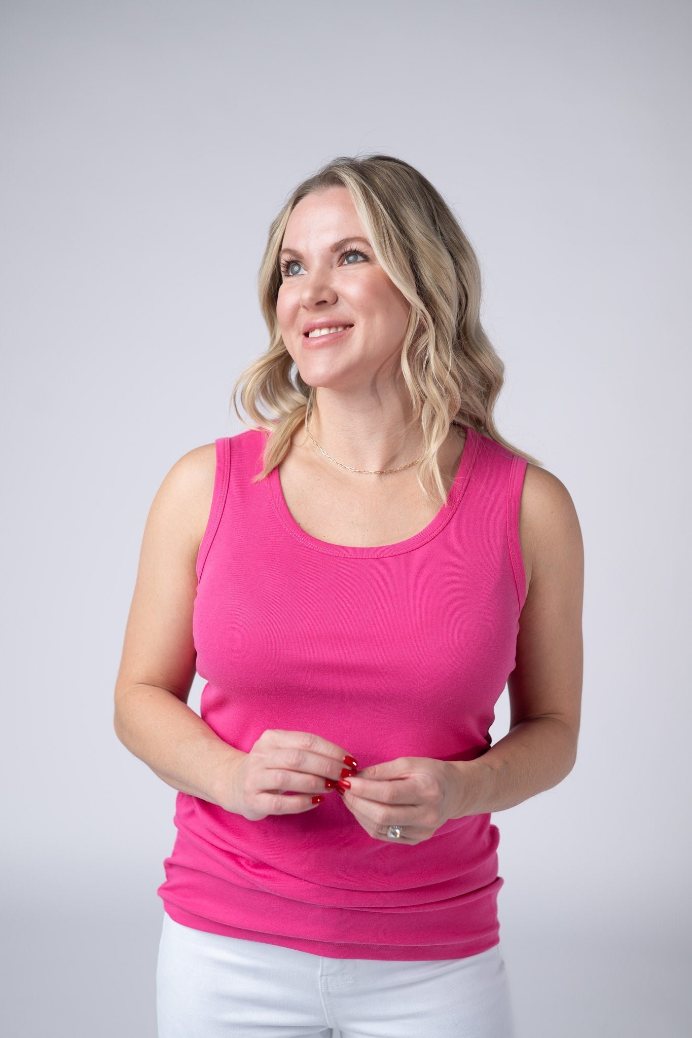 IN STOCK Ava Tank - Hot Pink FINAL SALE