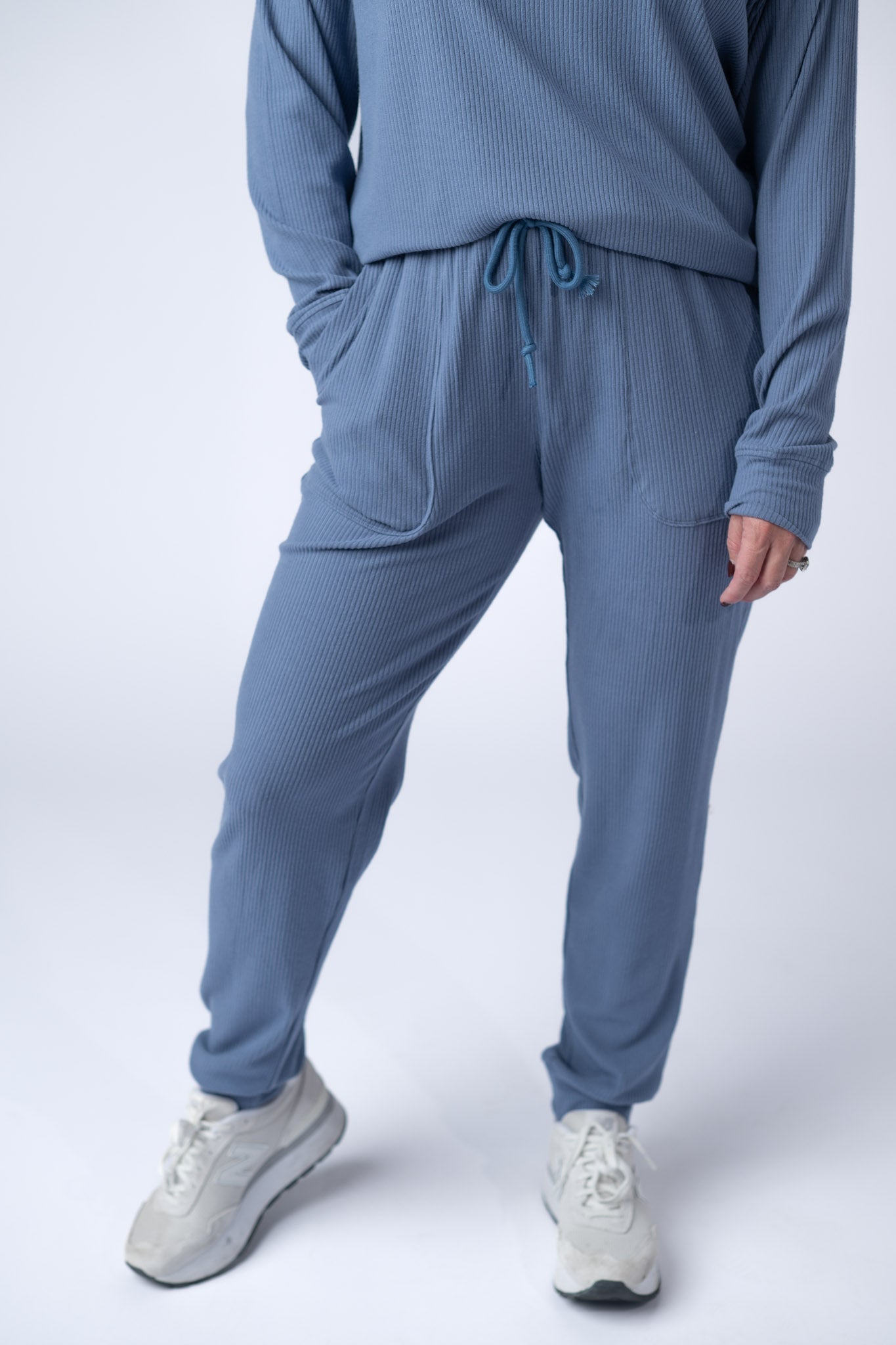 IN STOCK Corrine Joggers - Denim FINAL SALE