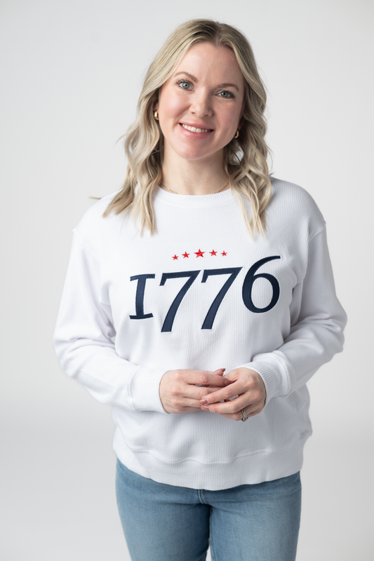 IN STOCK Corrine Embroidered Pullover Top - 1776 FINAL SALE