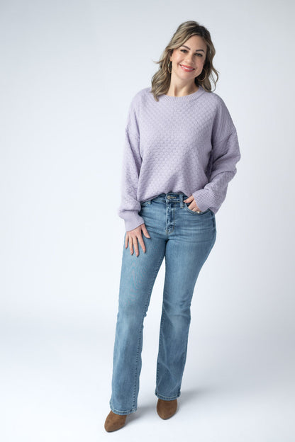 IN STOCK Gianna Pullover Sweater - Lavender FINAL SALE